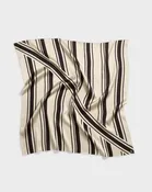 Gia Striped Italian Silk Scarf
