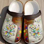 Autism Awareness Crocs – Accept Understand Love Puzzle Piece Shoes