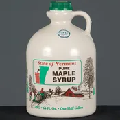 Half Gallon Pure Vermont Maple Syrup