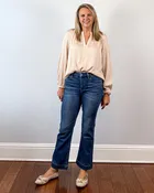 Alexandria Split Neck Blouse