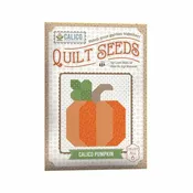 Quilt Seeds Calico Pumpkin Quilt Block Pattern