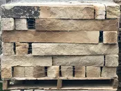 Chopped Stone Oklahoma Brown 4″x4″ – Price/Pallet