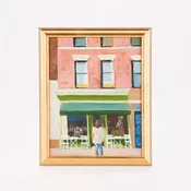 "Bakery" Oil on Canvas by Mary Breneman