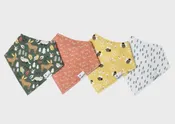 Atwood Baby Bandana Bib Set (4-pack)