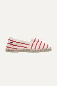 Canvas Espadrilles  - Red Stripe