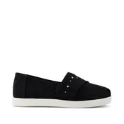 Alpargata Classic Kids Shoe Black Brushed Twill
