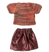 Skirt & Knitted Blouse, Mum Mouse