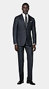 Navy Tailored Fit Havana Suit