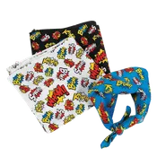 400 Square Inches of Onomatopoeia Bandana