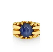 (SOLD) Vintage Star Sapphire Ring — Prince Estate Jewelry