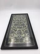 Antique Chinese Silk Embroidery Panel Framed