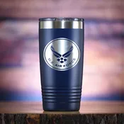 Air Force Travel Coffee Tumbler