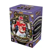 2025 Panini Select Football Trading Cards Purple Blaster Box - 24 Cards Total