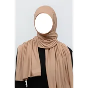 Dark Latte Jersey Hijab