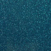 12" Siser Glitter Heat Transfer Vinyl - Aqua