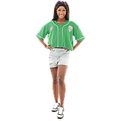 GREEN MEXICO MESH BUTTON DOWN JERSEY