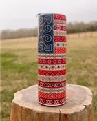 Boho Flag Americana 30 Oz Tumbler
