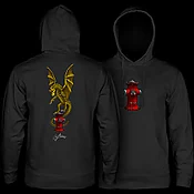 Powell Peralta Andy Anderson Hydrant Hooded Sweatshirt Mid Weight Black