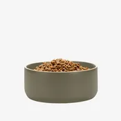 Edge Ceramic Dog Bowl