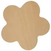 7" Wooden Flower Cutout