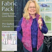 Fabric Pack: Oakley Vest - Pre-Quilted Canvas (5.0 oz)