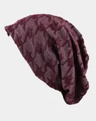 Baggy Cotton Knit Beanie w/ Fleece Interior