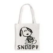 3P4 x Peanuts® Halloween - Snoopy Skeleton Knit Tote