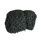 5mm Lacrosse Goal Replacement Net - Black - 6'x6'x7'