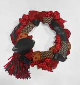 GA Fans Wreath - (Was $100) SALE PRICE $79.99 — Village Green Flowers & Gifts