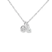0.10ct Lab-Grown Diamond Pendant in 14K Gold