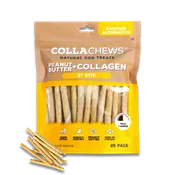 Collachews Peanut Butter+Collagen Sticks Dog Treats