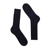 Calza corta a costine black