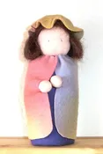 Wool Felt Waldorf Table Puppet Pattern