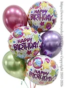 Birthday Dazzling Sweets Balloon Bouquet