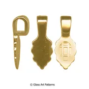 Aanraku Bail: Gold Plated 18K Small (10.33mm pad)