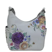 Anuschka Leather Handpainted Handbag: 433-FLC