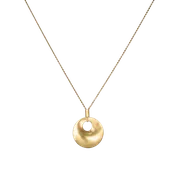 Adder Stone Necklace 14k Vermeil