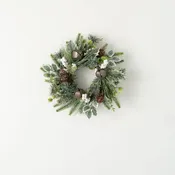 Mixed Pine Berry and Bell Accent Ring