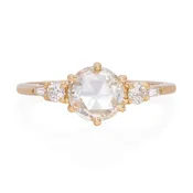 Amour Fou Rose Cut Diamond Ring