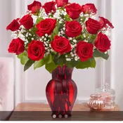 18 Red Rose Blooming Love 01