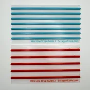 Line It Up MINI Stamp Alignment Guides – Set of 2 - Scraps of Love