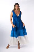 Abbey Deep V-Neck Maxi Dress