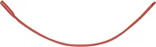 Catheter Urethral Red Rubber, 20Fr, Sterile, 100/bx