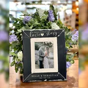 Black and White 5x7 Wood Picture Frame - 46900504