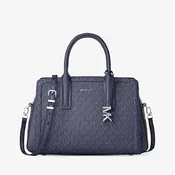 Michael Kors Laila Small Satchel - Dress Blues