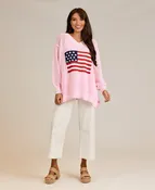 American Sweetheart Sweater – Blush