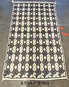 NEW BERBER 8'5" X 5'1" {IC-23}