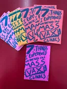 7 Things I Experienced Working in Mass Vax Clinics Minicomic