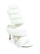 Allure Fluffy Stiletto Sandal