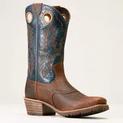 10046831 ARIAT HYBRID ROUGHSTOCK BOOT-FIERY BROWN BOOTS